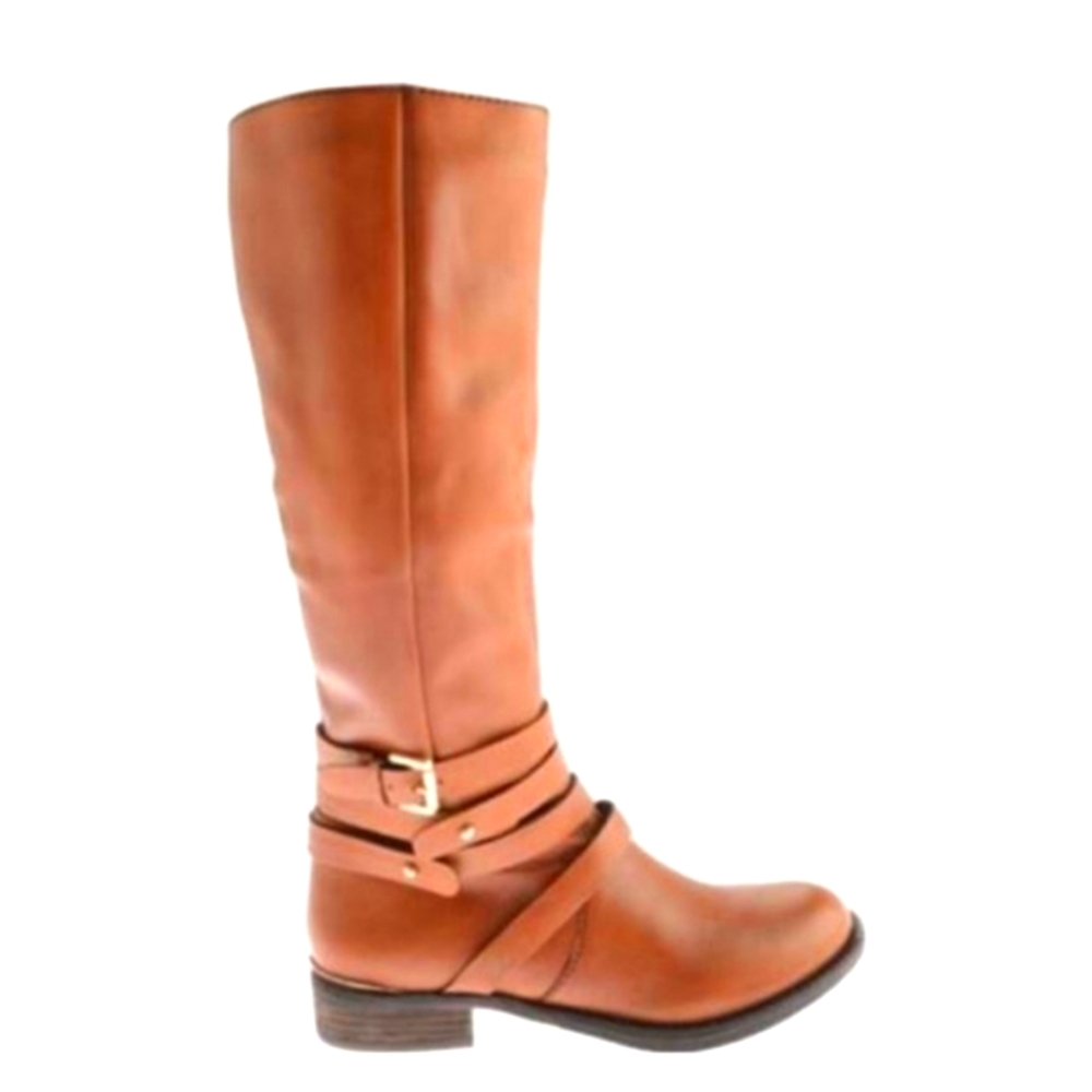 Steve Madden Albany Cognac Leather Boot